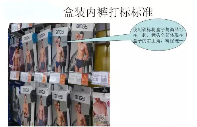 盒装内裤上防盗硬标签